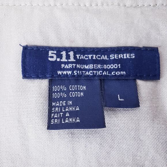 5.11 TACTICAL SERIES (?) Fast-Tac Vest Men's Size Large Tan Lightweight - Picture 2 of 8